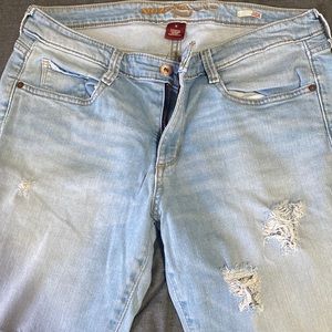 Super skinny light-wash Arizona Jean